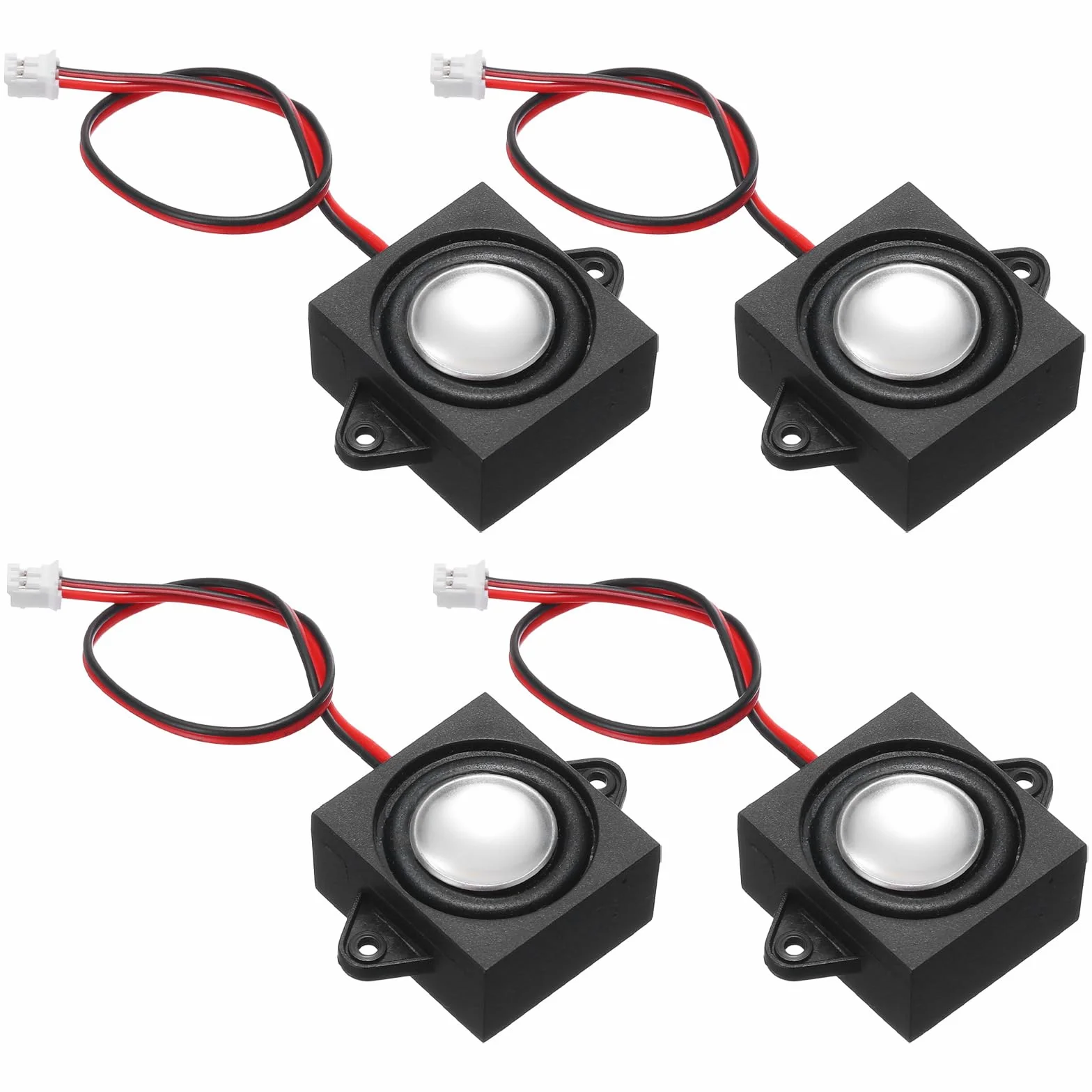 QUARKZMAN Głośnik 3 W 4 Ohm Mini Głośnik Micro Głośnik z interfejsem Jst-Ph2.0 do małych projektów elektronicznych maszyn reklamowych Monitor telewizora LCD