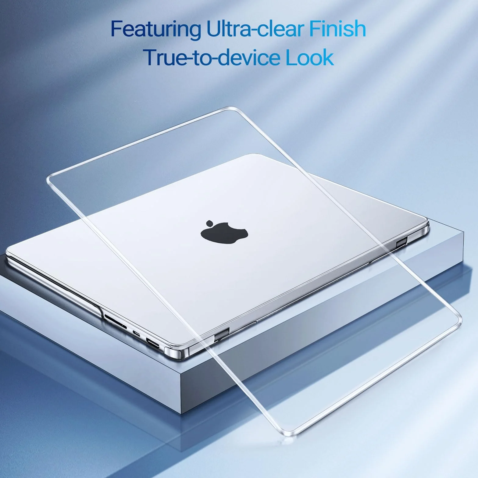 MOSISO Etui kompatybilne z MacBook Pro 14" 2025, 2024-2021, A3434, A3112, A3185, A3401, A2918, A2992, A2779, A2442, twarda obudowa z tworzywa sztucznego, osłona klawiatury i etui z tworzywa sztucznego