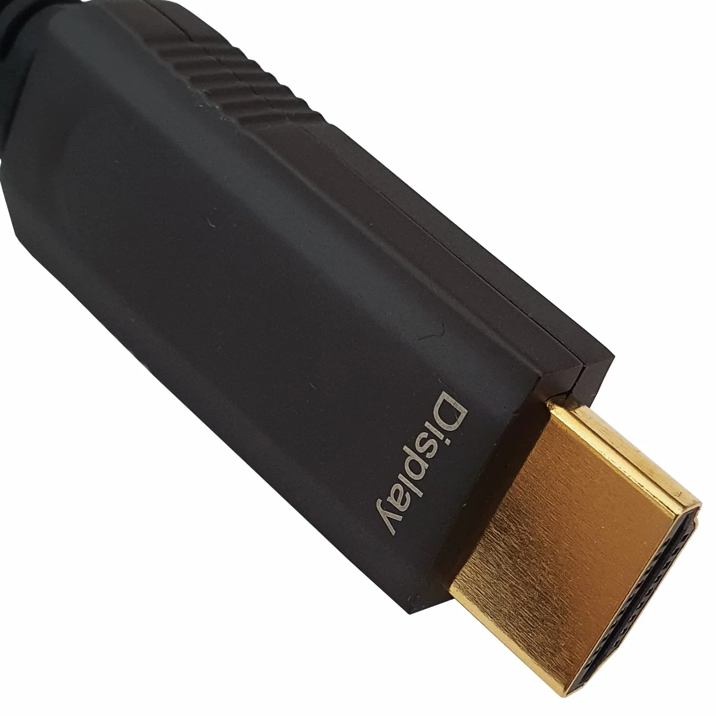 Aktywny optyczny kabel HDMI 30 m – 8K przy 60 Hz | 4K przy 120 Hz 48 Gb/s – kompatybilny z PS5 Xbox Series X – Premium męski na męski złoty przewód HDMI AOC