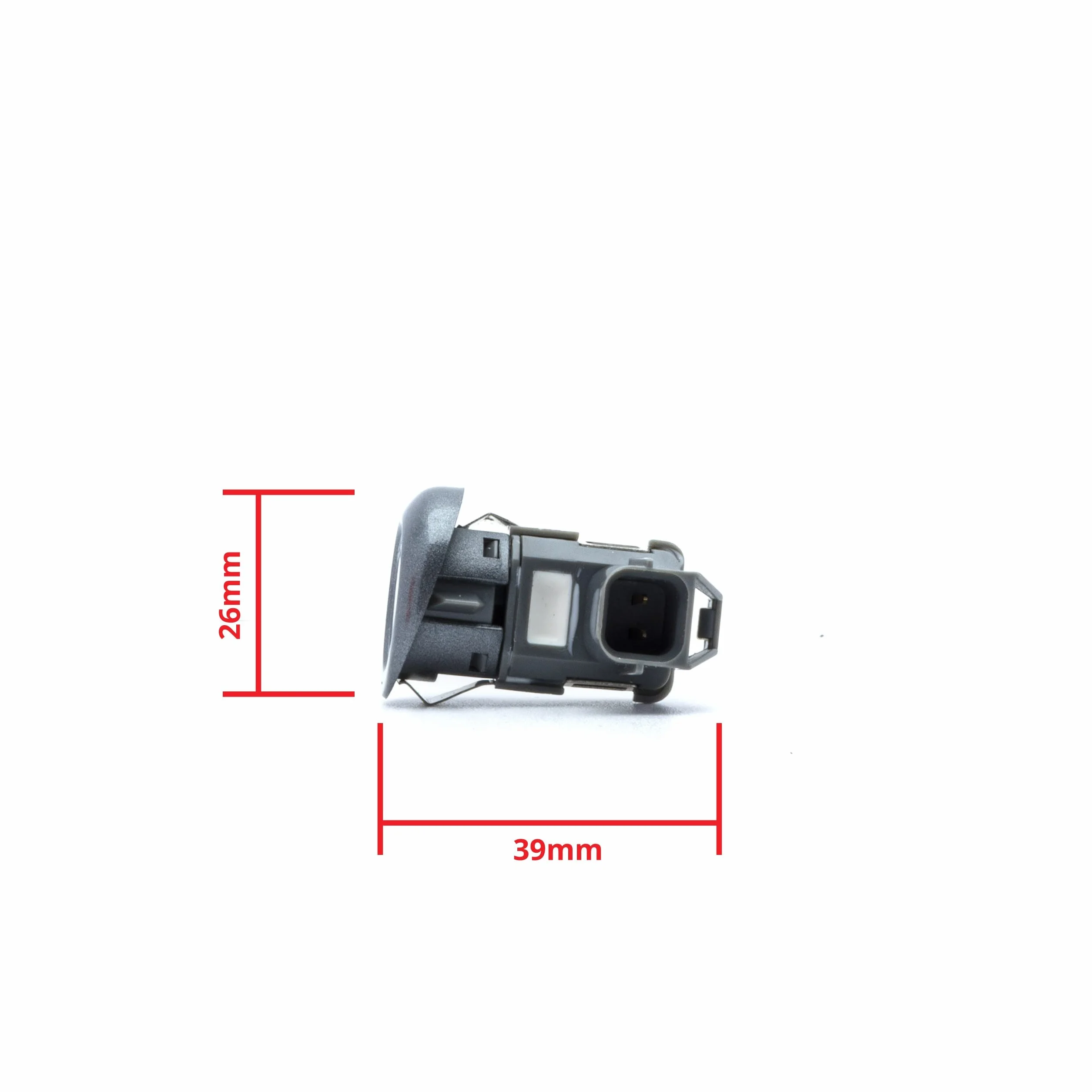 EinParts PDC OEM Czujnik Parkowania z przodu/tyłu, Czujnik Cofania Kompatybilny z Citroen C4 AirCross, C-Crosser, Mitsubishi Outlander II, Peugeot 4007