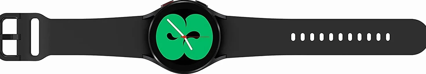 Samsung Galaxy Watch 4-40mm - czarny - inteligentny zegarek z paskiem sportowym - wyświetlacz 3,04 cm (1,19")
