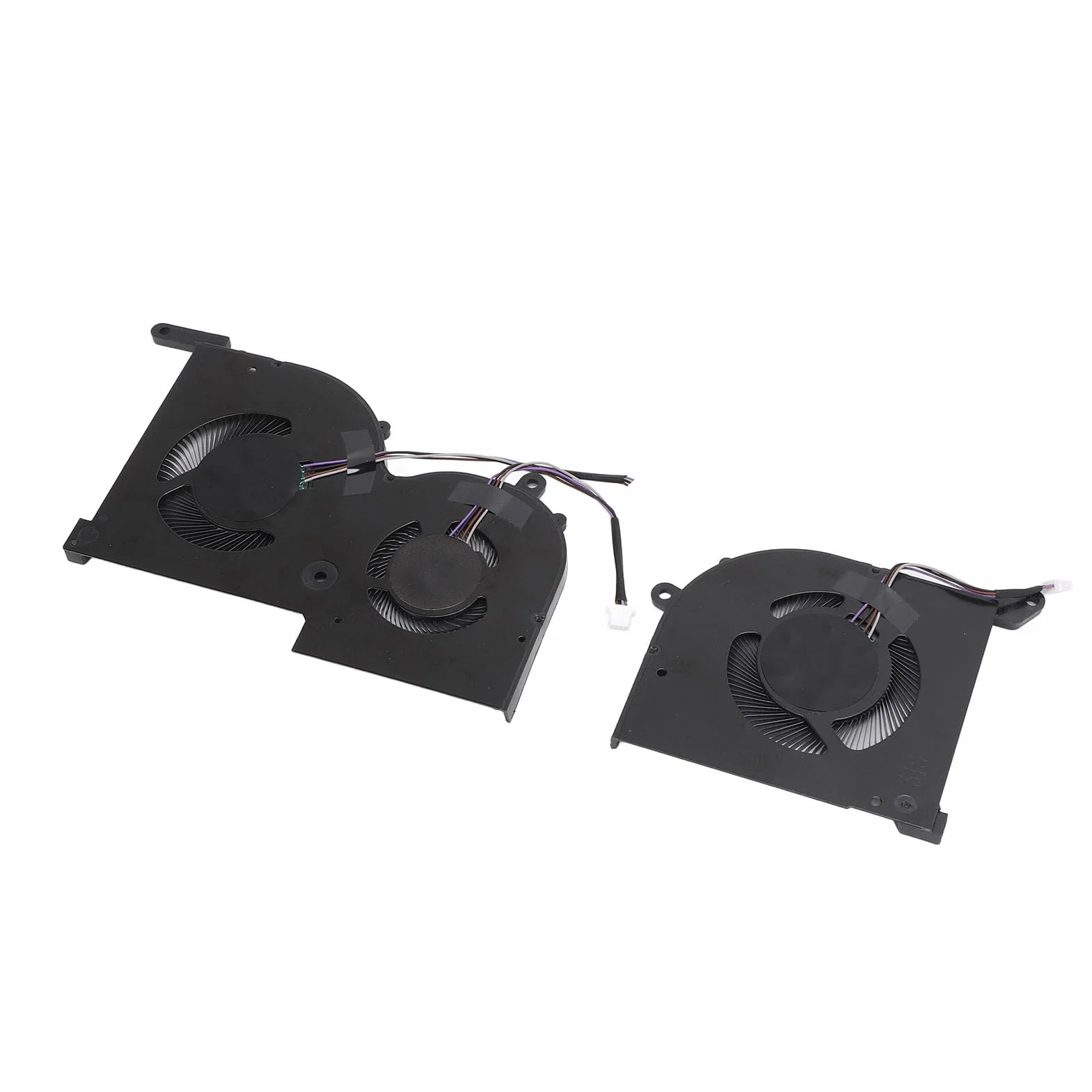 Acouto 4-pinowy Wentylator GPU do Laptopa z Aluminiowym Stopem i ABS, Chłodzący Wentylator dla GS66 10SD 10SGS 10SFS 10SF 10SE MS 16V1 MS 16V2 WS66 P66