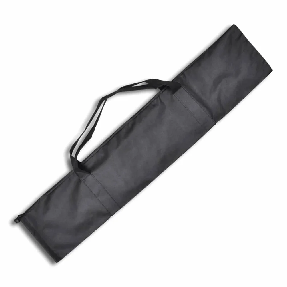 System tła fotograficznego czarny z bawełnianym tłem, aluminiowa rama 500 x 300 cm, regulacja wysokości od 75 do 210 cm, torba do noszenia do studia fotografii portretowej fotografii