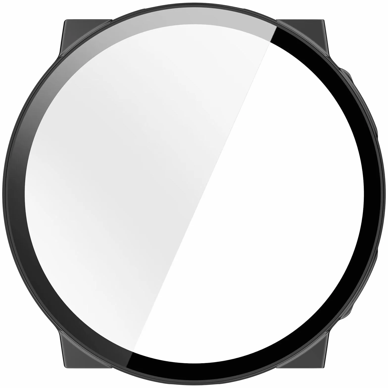 Etui kompatybilne z SUUNTO Vertical 2, PC + folia hartowana, czarne