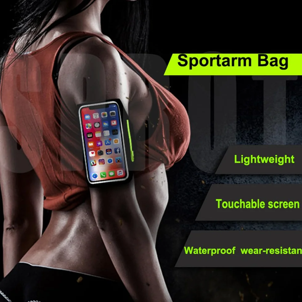 Sportowa bransoletka na telefon komórkowy do Redmi Note 10, 5G, 4G, 10S, 11, 12 Pro Plus, 11S, 12S, uchwyt na telefon komórkowy, do joggingu, z pokrowcem na słuchawki, do Redmi Note 4, 6, 8, 2021,