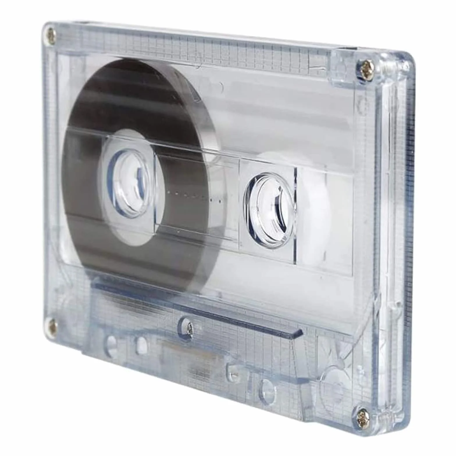 Puste kasety audio 4 sztuki czarne 60 minut taśmy magnetycznej