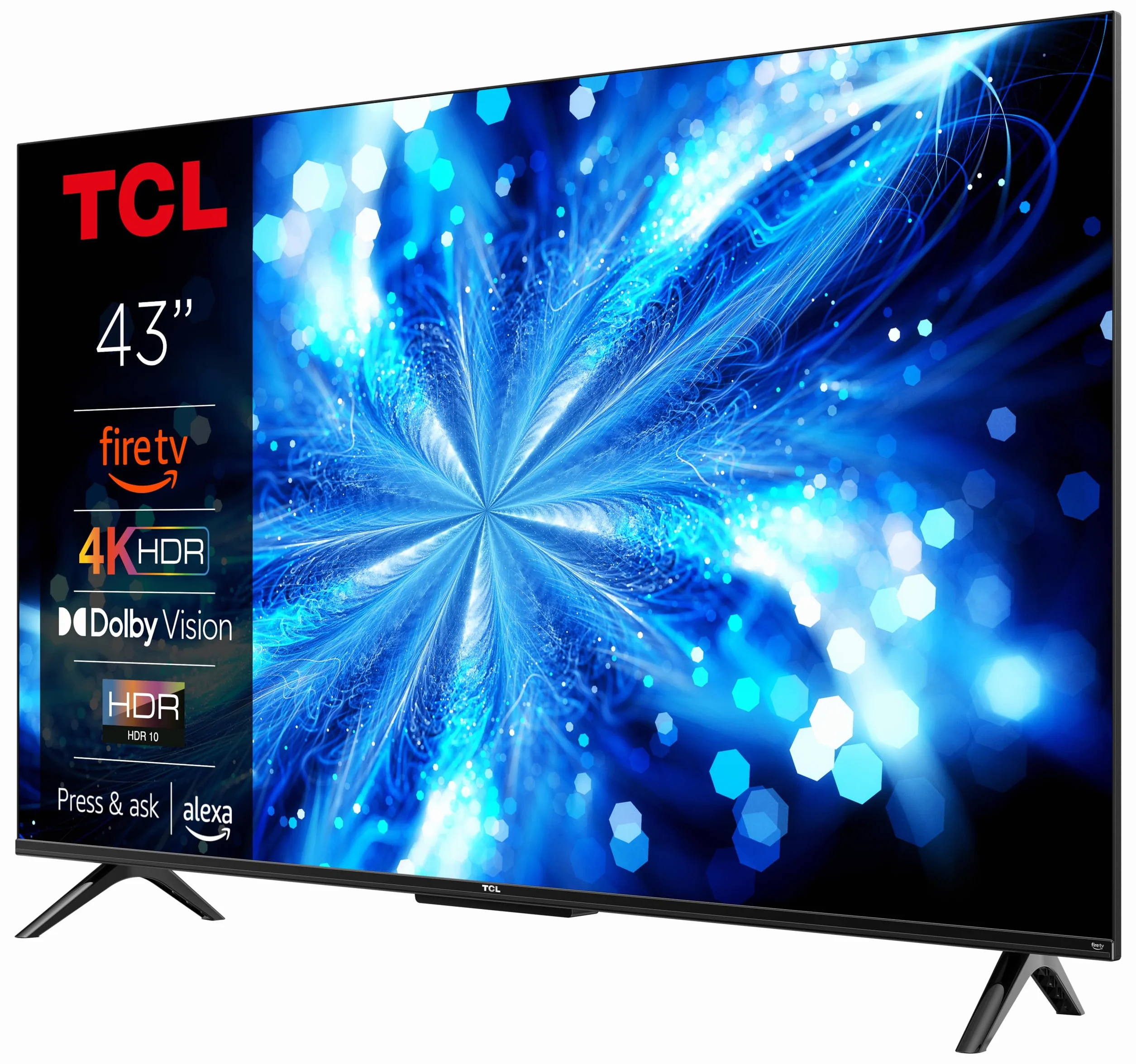 TCL Telewizor 4K HDR 43PF650 Fire TV