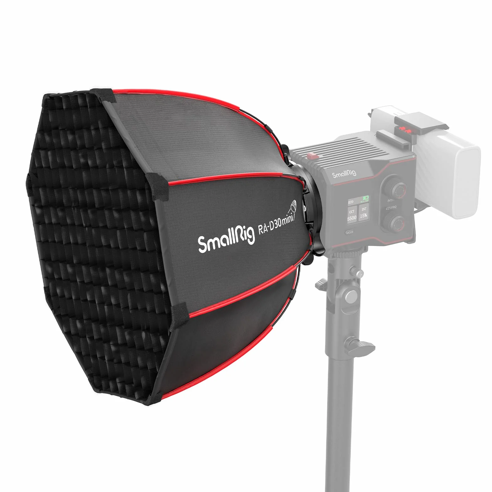 SMALLRIG mini Paraboliczny Softbox Parabolic Softbox RA-D30 29cm Szybkozłączka, Kompatybilny z Lampą Wideo LED SmallRig RC 60B COB - 4358
