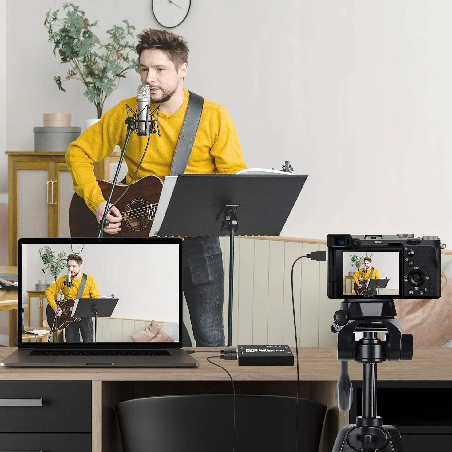 Karta do przechwytywania wideo, karta audio, karta przechwytywania danych USB 3.0, 4K HDMI Loop-Out, 1080P 60FPS, przechwytywanie gier wideo do strumieniowania, gier i transmisji Xbox/PS4/PS5/OBS