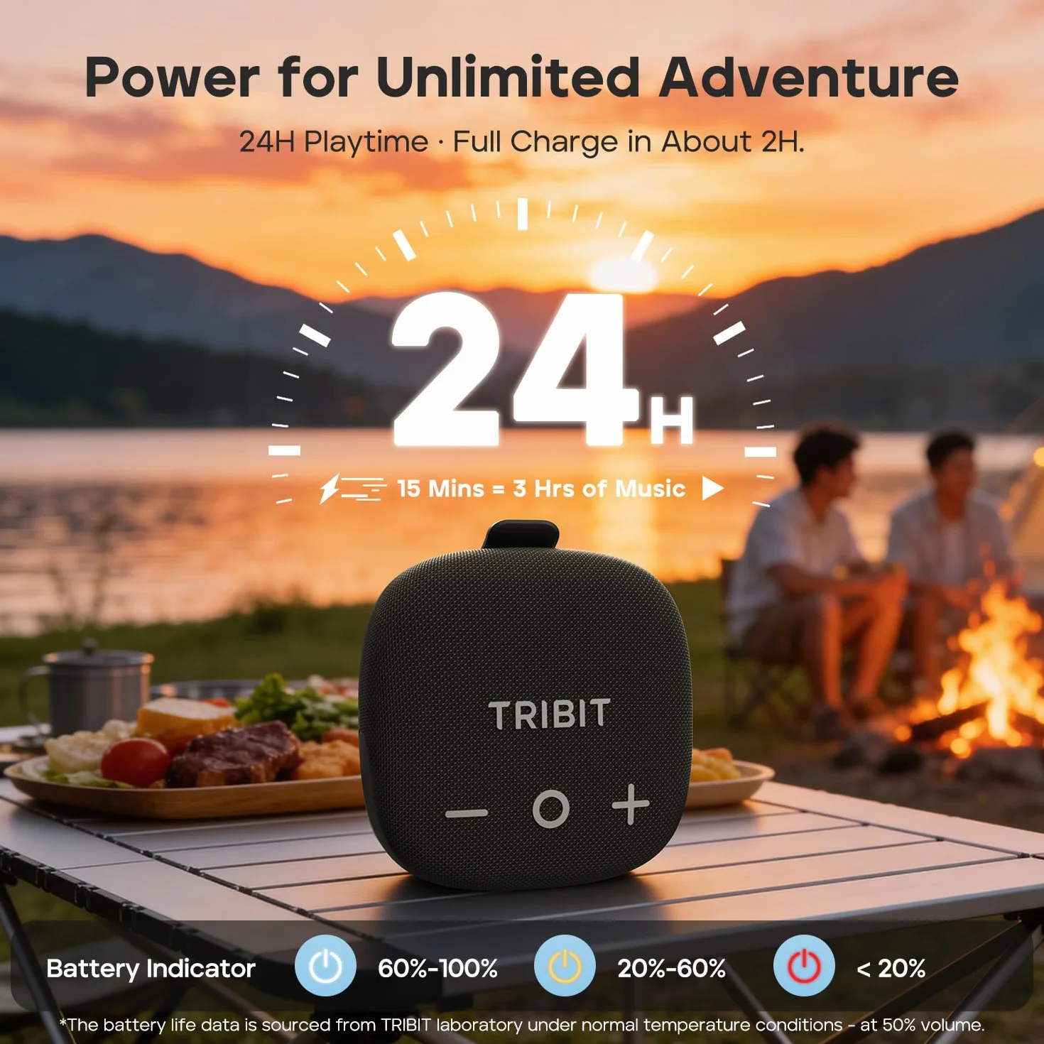 Tribit StormBox Micro 3 głośnik Bluetooth z 13 W dźwiękiem XBass, Bluetooth 6.0, 24 godzin, wodoodporność IP68, TWS, głośnik rowerowy z paskiem i magnetycznym mocowaniem do golfa, na zewnątrz i w