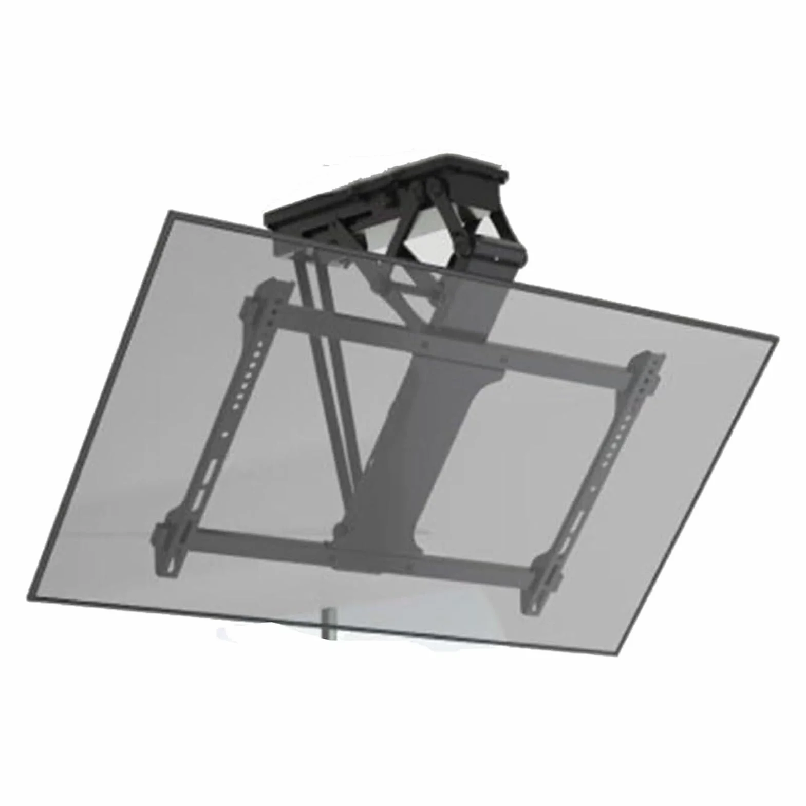 Elektryczny Podnośnik Do Telewizorów Z Obrotem W Lewo/Prawo ±90°, Elektryczny Uchwyt Sufitowy Do Telewizorów, Obrót W Dół 0-75°, Uchwyty Ścienne Do Telewizorów I Uchwyty
