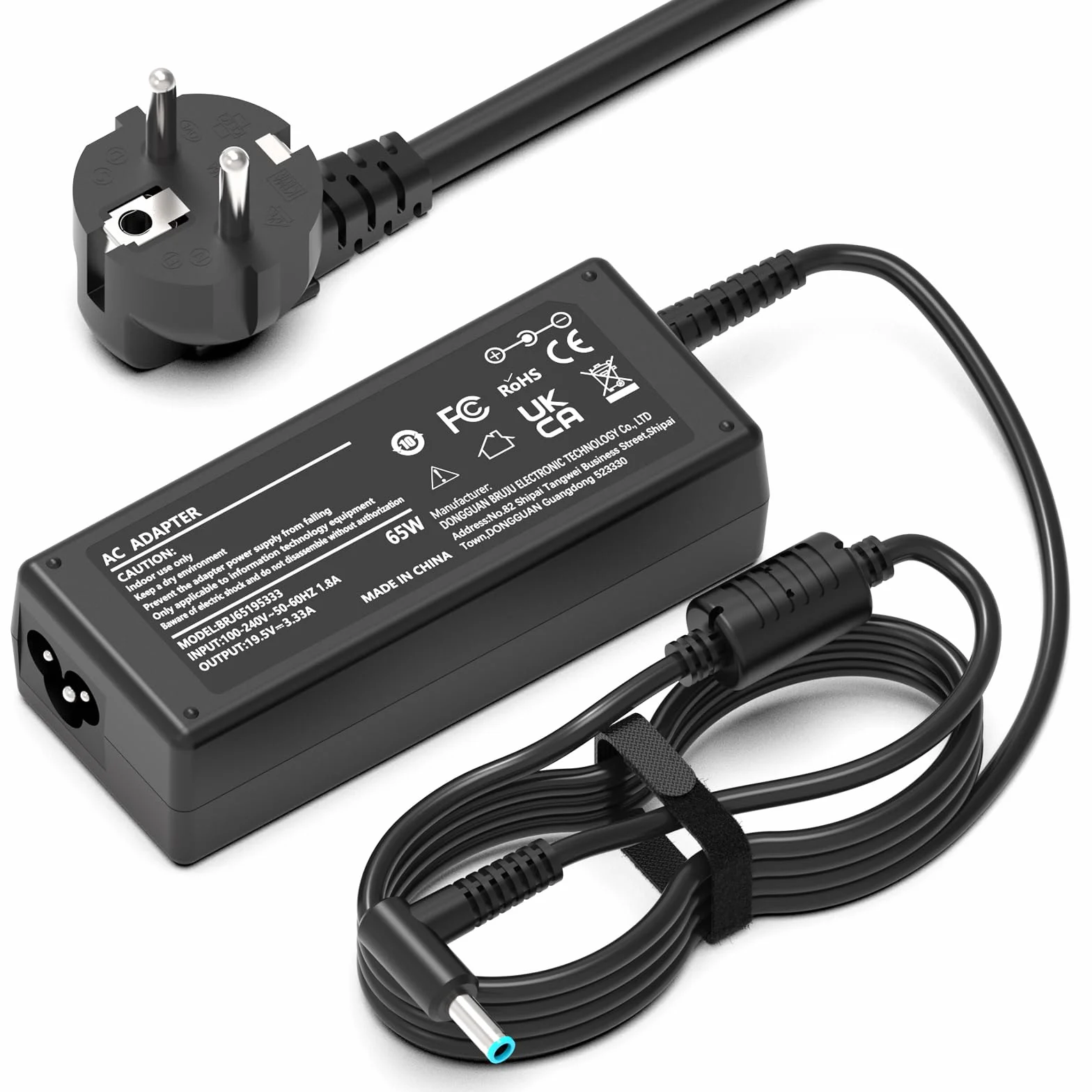 Ładowarka hp Zasilacz 65 W 19,5 V 3,31 A do Stream 11 13 14, Probook 430 440 450 455 470, Spectre, 215 240 250 255 G2, Elitebook, Pavilion