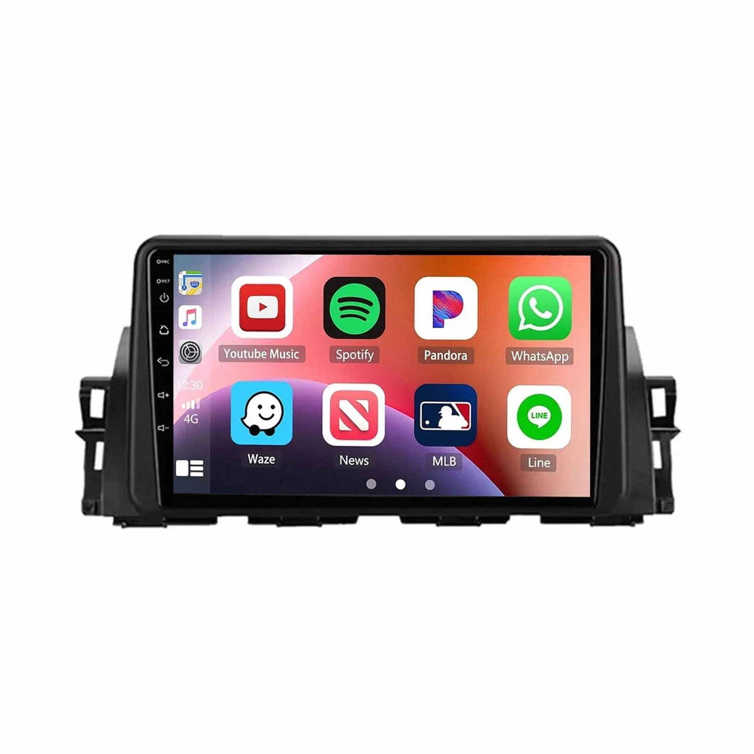 Multimedia Radio dla Renault Kiger 2021 9 Inch Android 15 Car Play Screen with Gps Wifi Bt Fm For, 8 Core 6G+128G