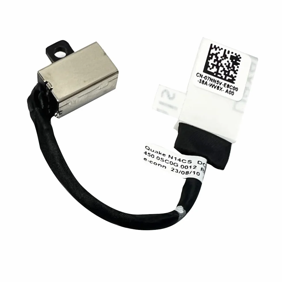 Gniazdo zasilania Zamiennik dla DELL Inspiron 5430 5435 5630 5635, 07NN5V 450.0SC0G.0012 DC Jack DC in Power Jack Charging Port Connector