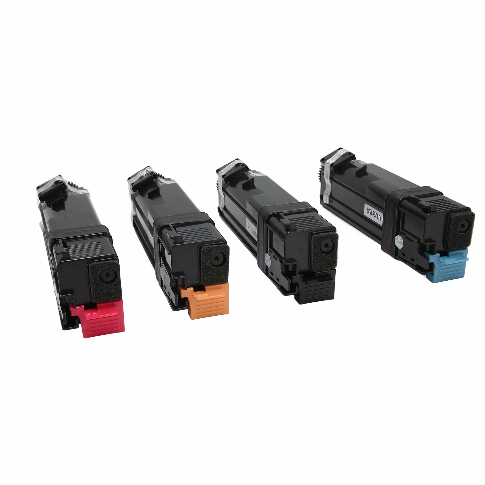 4PCS Toneer Cutridge Zestaw wysokiej wydajności Zestaw uzupełniania dla Phaser 6125 Drukarka z 3000 stronami drukowania tekstu do szkoły domowej Używanie trwałego materiału PVC