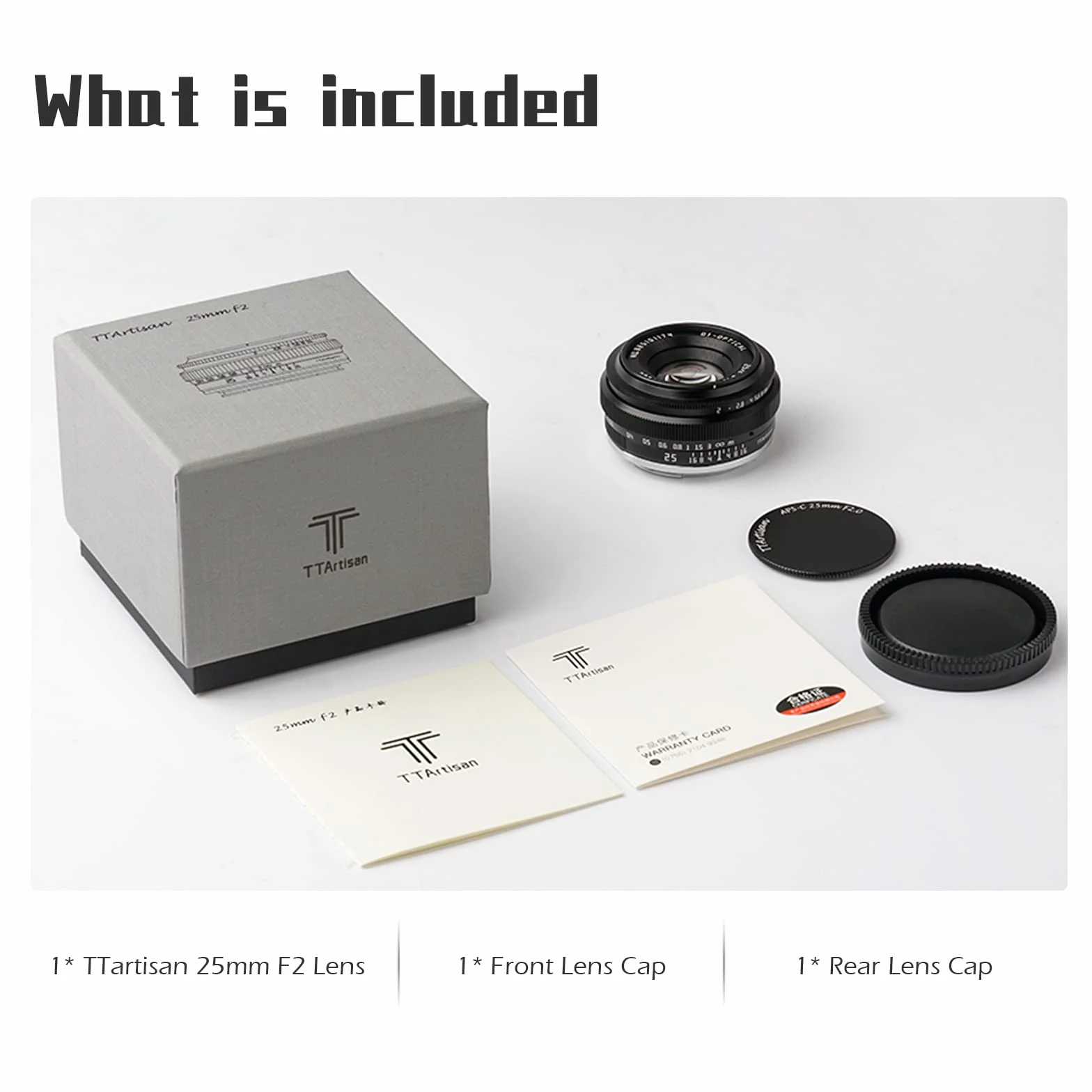 TTartisan 25 mm F2 szerokokątna ręczna soczewka, kompatybilna z MFT M4/3-Mount bezlusterkowa epm1 emp2 E-PL1 E-PL2 E-PL3 E-PL5 E-PL6 G2 G3 G5 G6 G7 G9 GH1 GH2 GH3 GH4 GH5S