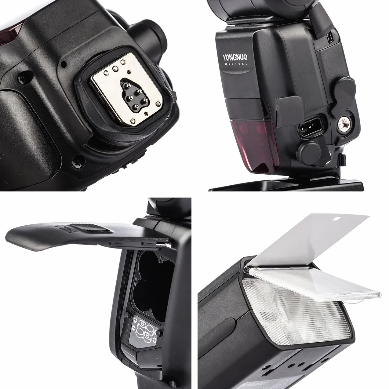 Yongnuo YN600EX-RT II bezprzewodowa lampa błyskowa Speedlite TTL Master do Canon Canon 70D, 60D, 50D, 40D, 30D, z dyfuzorem WINGONEER