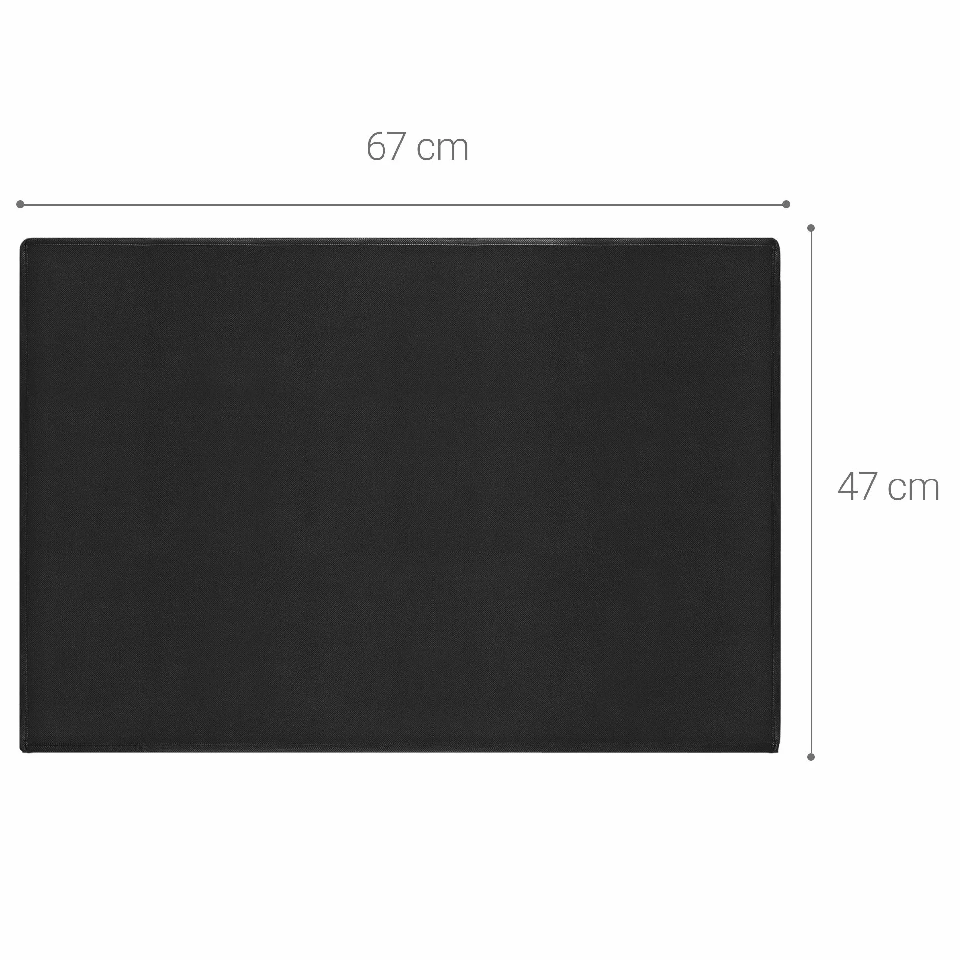 kwmobile Osłona monitora kompatybilna z Apple iMac 68.6 cm / iMac Pro 68.6 cm - osłona przeciwpyłowa ekranu komputera - czarna
