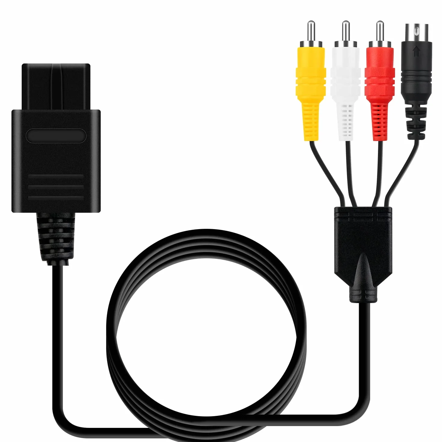 OSTENT AV Composite S-Video RCA Video HD TV kabel kompatybilny z Nintendo 64 N64 SNES SFC NGC