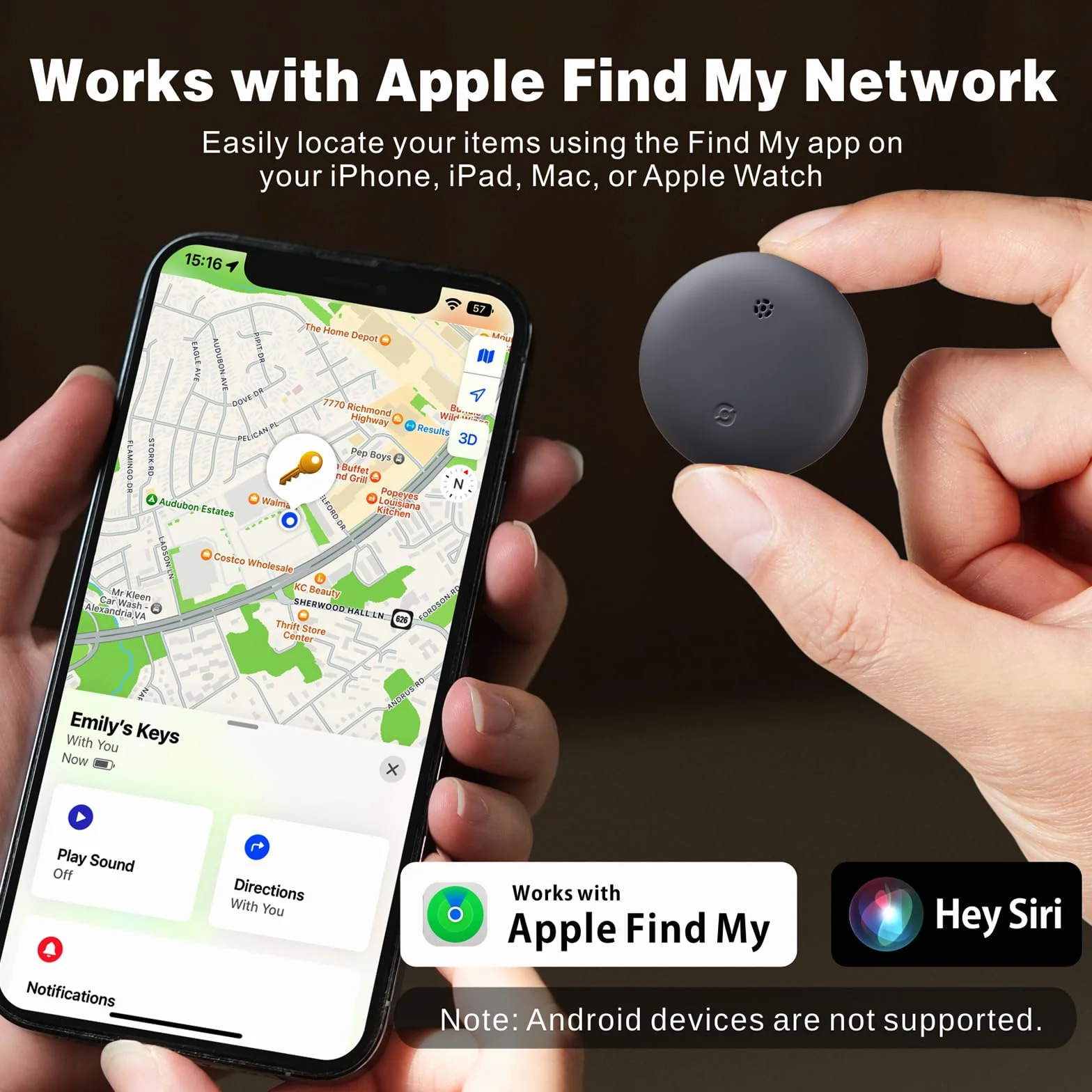 Reyke Smart Tag Pro, tracker walizki, kompatybilny z Apple Wo jest? Aplikacja (tylko iOS) lokalizator kluczy do kluczy, bagażu, walizki, portfela, wodoszczelność IP67, 4 sztuki