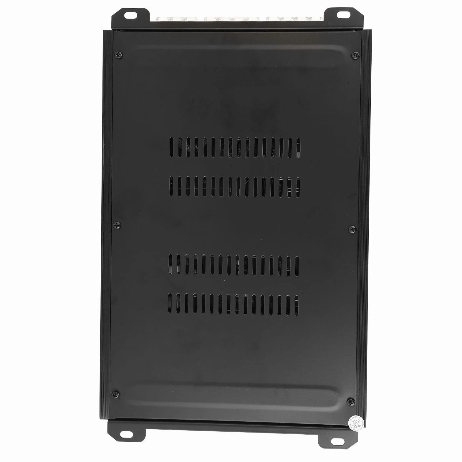 Wzmacniacz Samochodowy 4-kanałowy, Klasa AB, Potężny Wzmacniacz Stereo Audio do Uniwersalnego Nagłośnienia Samochodowego, Metal, 1 Jednostka