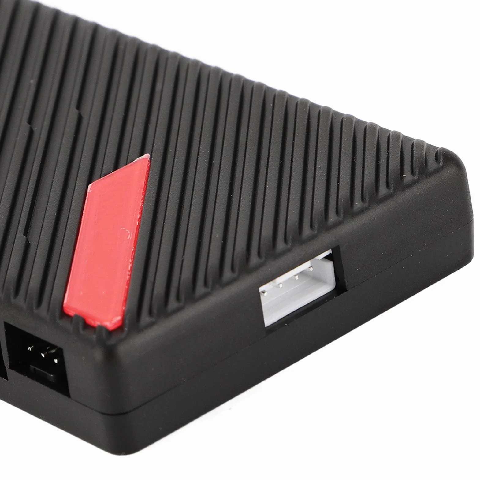 LICAEVEY 10-portowy Kontroler Piasty z Wentylatorem PWM ARGB do PC-podstawa Magnetyczna SATA Zasilany 5V 3-pinowy Hub RGB Obsługuje 10 Wentylatorów Obudowy z synchronizacją Oświetlenia