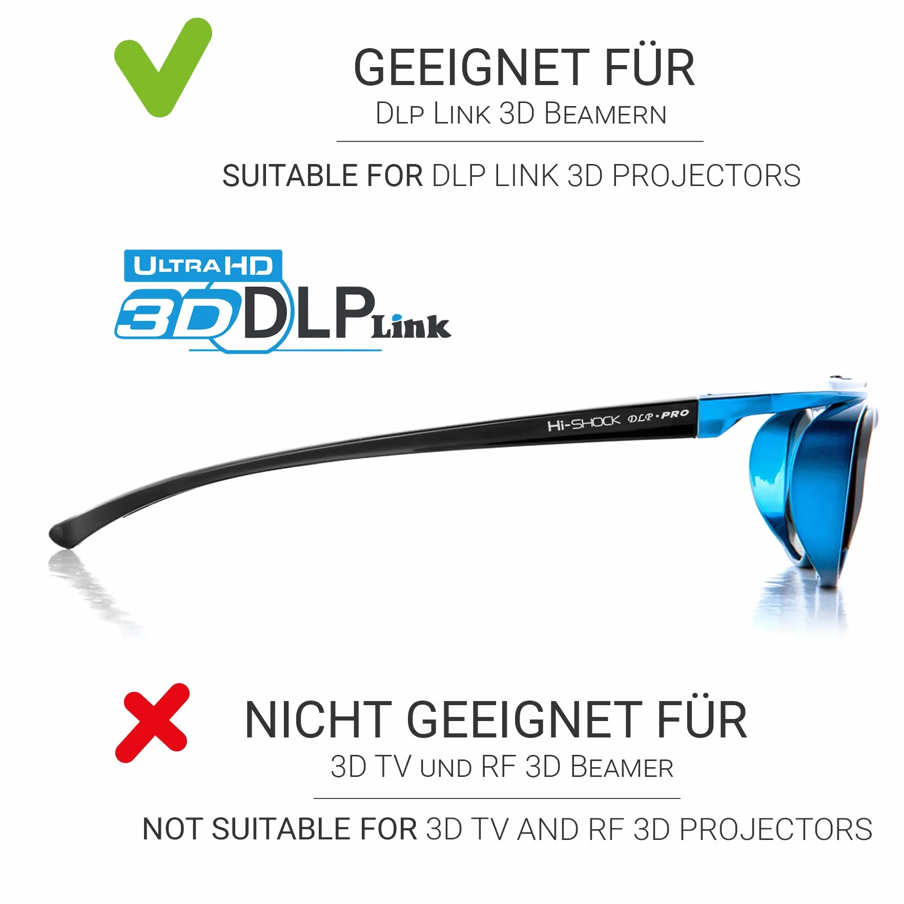 DLP PRO, oryginalny "Heaven Series" od Hi-Shock Germany, 2 x Niebieskie Niebo