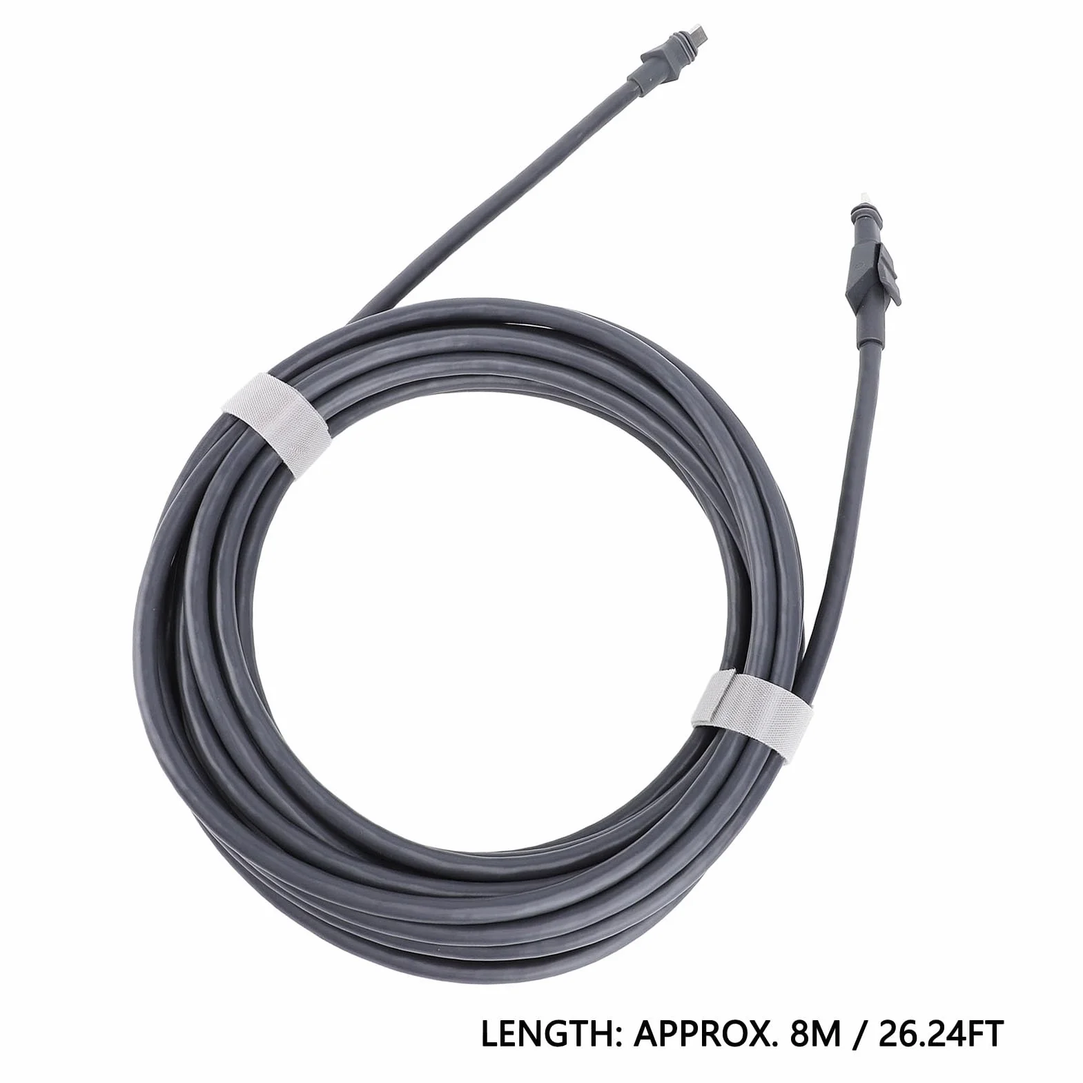 Płaski Zamienny Kabel Sieciowy do Satelity Wytrzymała, Wygodna Funkcja Plug and Play do Użytku w Pomieszczeniach Długość 8 M
