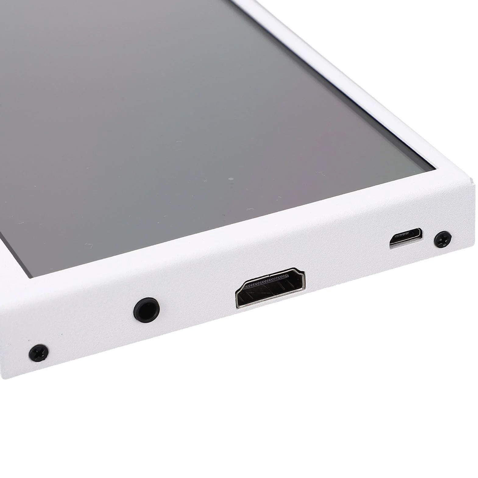 7-calowy Monitor, 7-calowy Panel IPS 1024x600 5-punktowy Pojemnościowy Ekran Dotykowy Przenośny Ekran Monitora Raspi Monitor Mini HDMI do Raspi/Laptop/PC/konsola do Gier