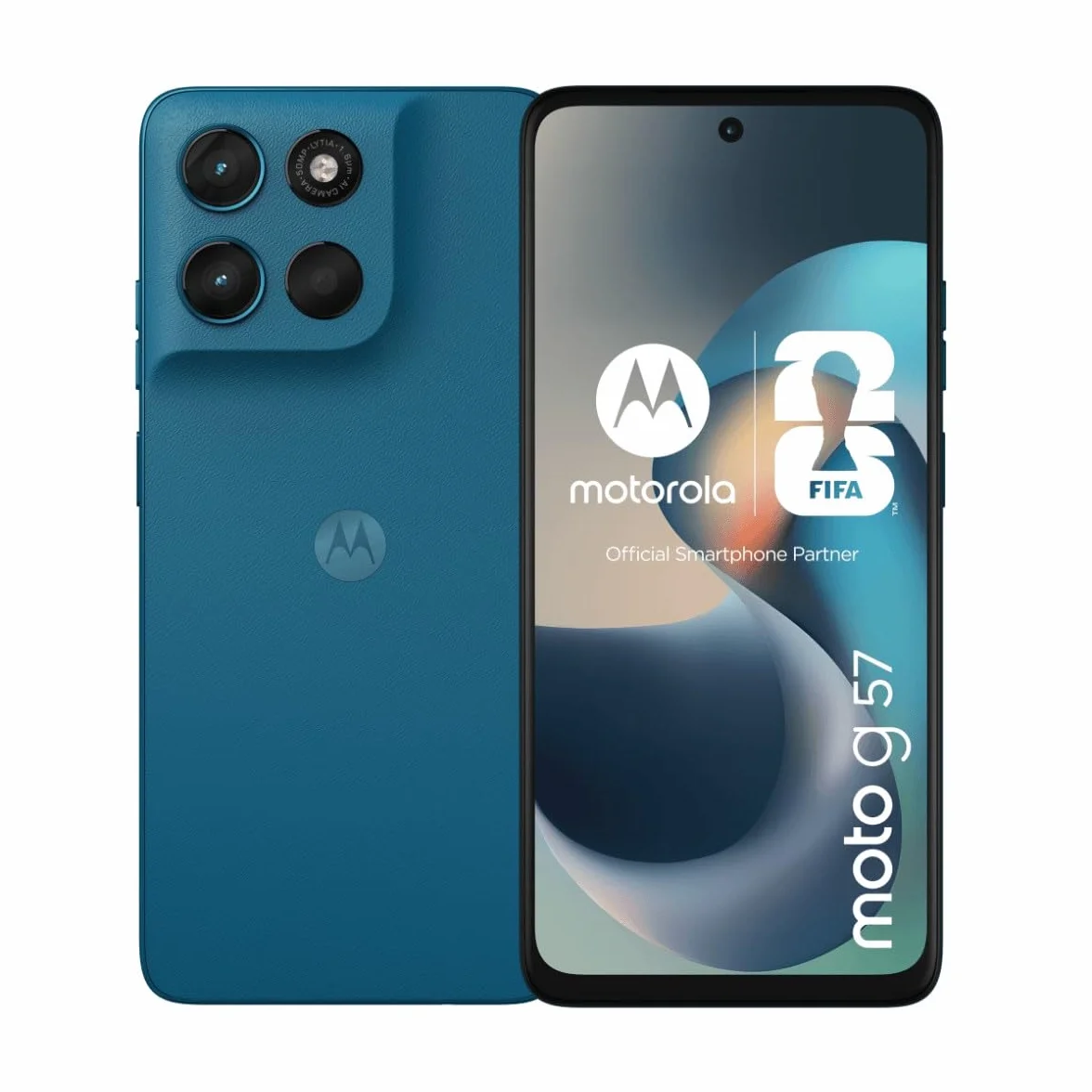 Motorola Moto G57 Dual SIM 256 GB ROM + 8 GB RAM (GSM tylko | No CDMA) 5G smartfon odblokowany fabrycznie (Pantone-Grün) - wersja międzynarodowa