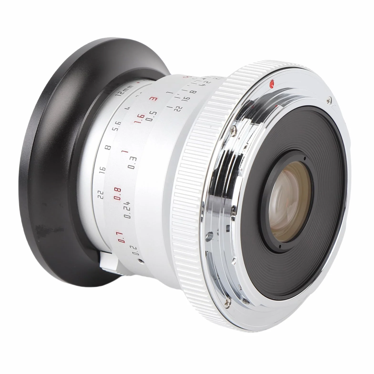 12 Mm F2.0 Duży Manualny Przysłona Focus Prime Z Mount Z Mount na Nocne Sceny i Portrety (SILVER)