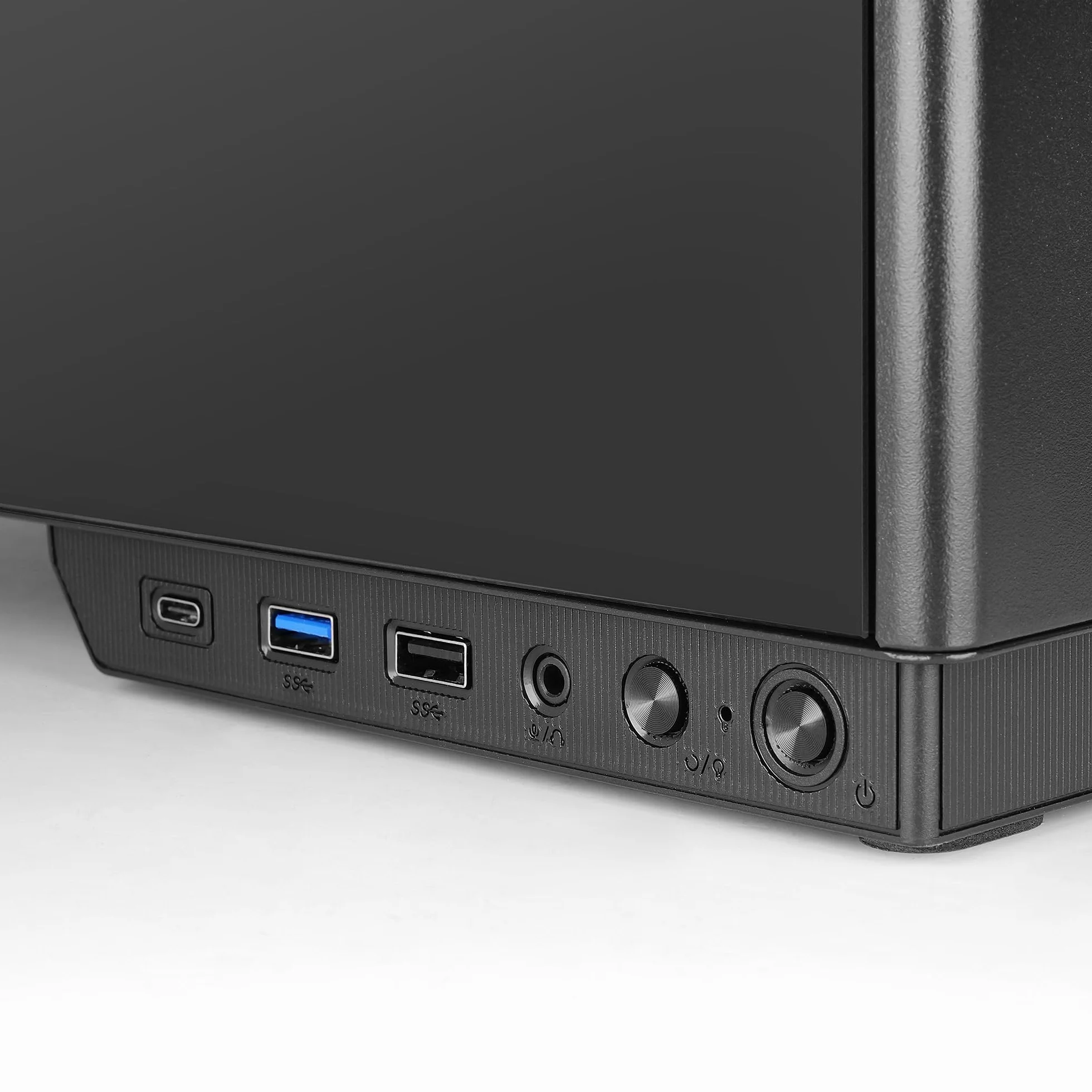 Tacens SAGITTA20, Obudowa PC ATX, Wyświetlacz LED z Temperaturami w Czasie Rzeczywistym, 3x Wentylatory 120mm, Boczne Szkło Hartowane, Przednia Metalowa Siatka Przeciwkurzowa, CableHatch, Czarny