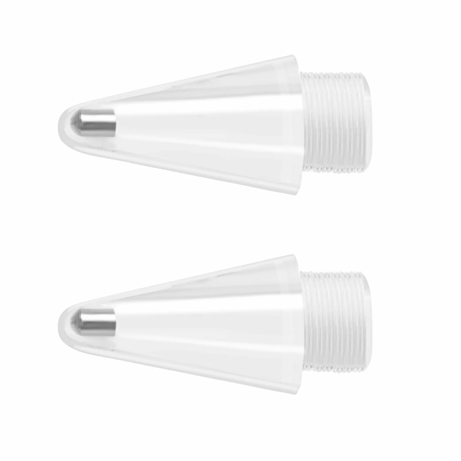 ECSiNG 2 szt. końcówki rysika, część zamienna o wysokiej czułości, przezroczyste stalówki rysikowe, kompatybilne z Huawei M-Pencil (2. generacji)