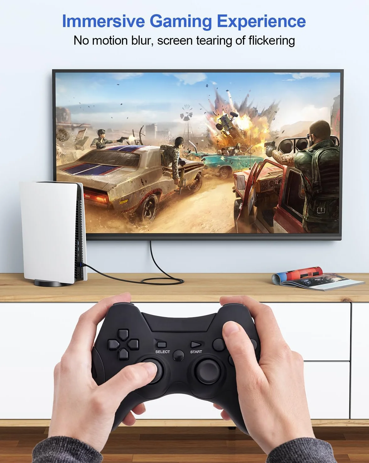 Kabel HDMI 4K o długości 1,2 m, szybki kabel HDMI 2.0 o długości 1,2 m, ultra HD, kabel HDMI do HDMI 4K przy 60 Hz, 2K przy 144 Hz, 1080P przy 240 Hz, HDR, 3D, HDCP2.2, ARC, do monitorów