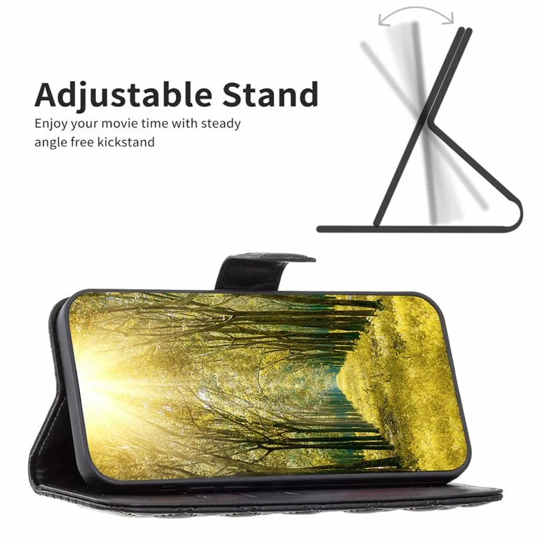 Generic etui kompatybilne z Samsung Galaxy S24 FE (kolor: fioletowy) siatka stylowy skórzany portfel z klapką magnetyczne etui tył silikonowy pokrowiec