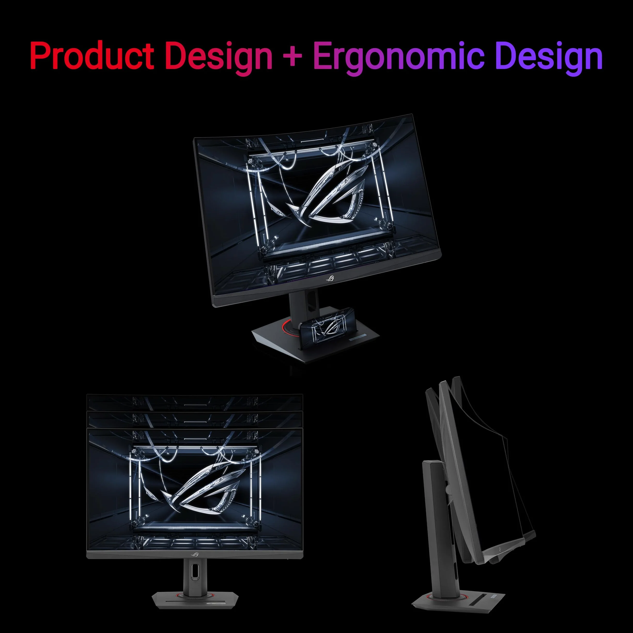 ASUS ROG Strix XG27WCS - LCD-Monitor - Gaming - gebogen - 68.5 cm (27")
