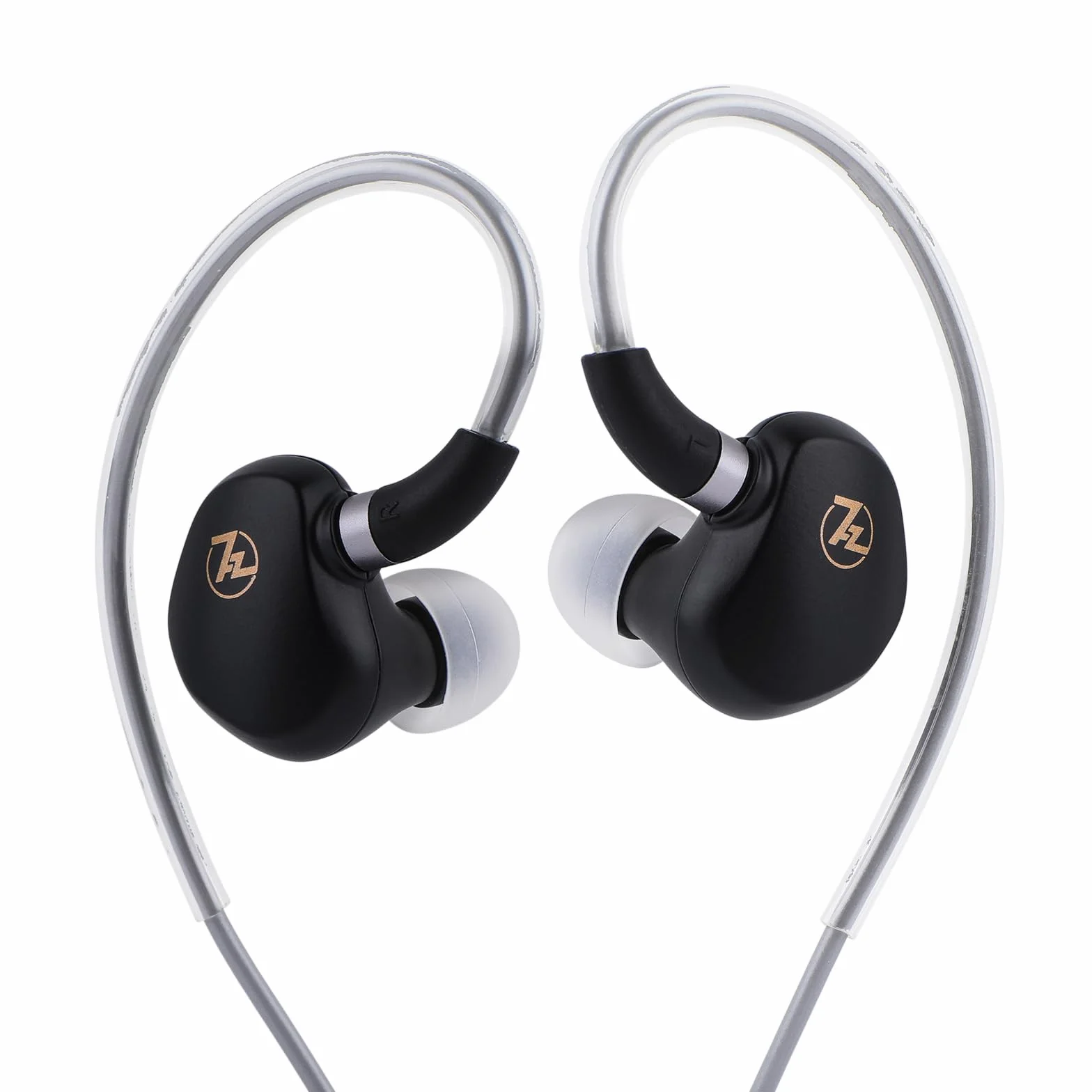 7HZ G1 słuchawki douszne do monitora o wysokiej wydajności, membrana 10 mm, dynamiczny przetwornik DLC, przewodowe słuchawki HiFi z odłączanym posrebrzanym kablem OFC, dla muzyków
