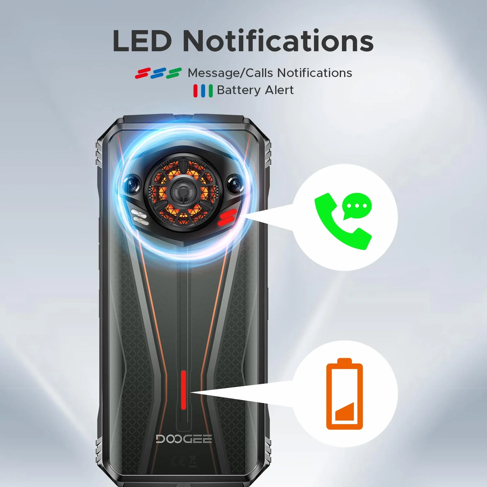 S118 4G Téléphones Portables Débloqués, 10800 mAh, Helio G100 32 Go + 512 Go, 6,58" FHD +, 50 MP + (Vision Nocturne 12 MP) + 32 MP Smartphones, NFC Vert