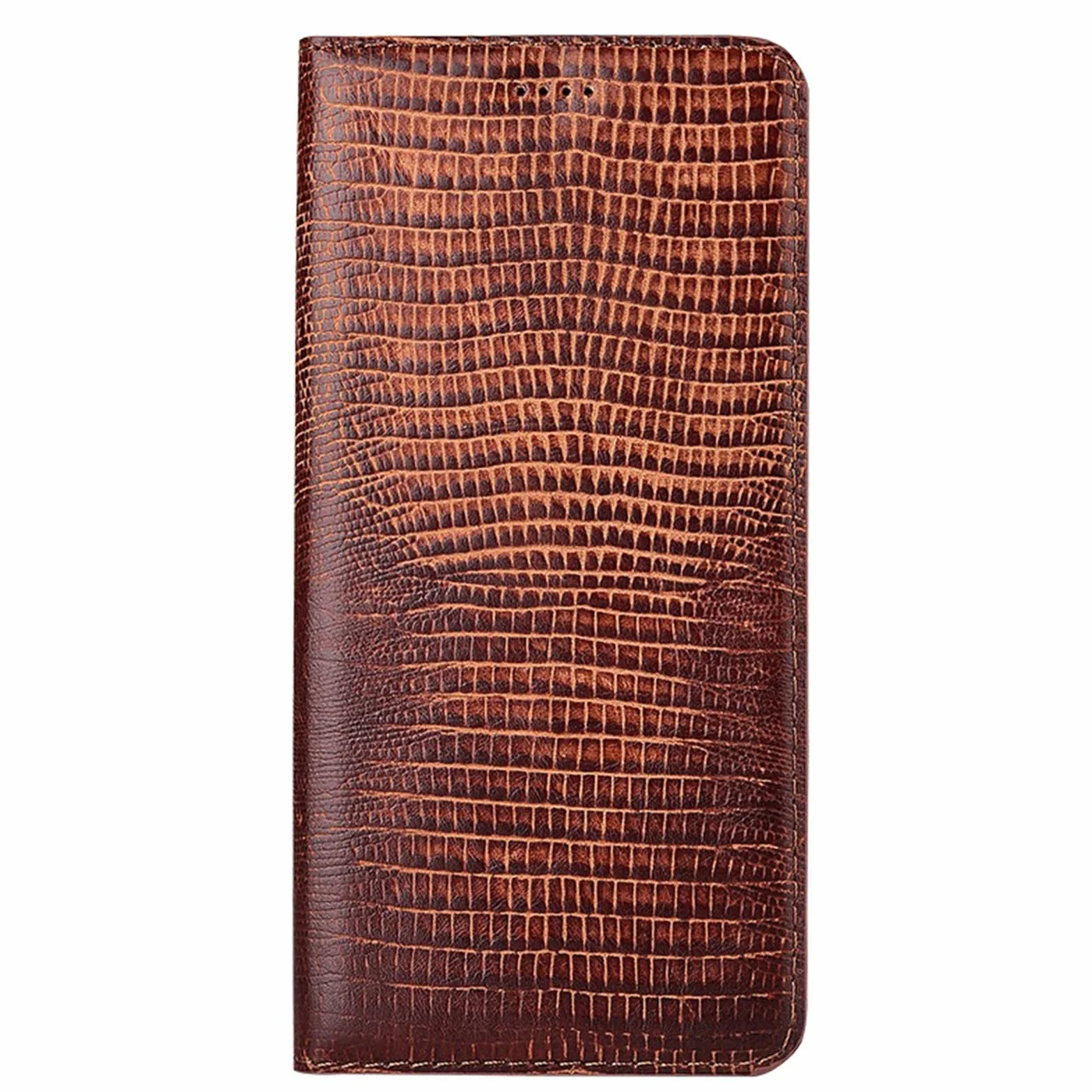 Etui do Huawei Pura 90 Pro Max/90 Pro/90, Jaszczurka Wzór Prawda Skórzany Pokrowiec Z Klapką Portfel Z Gniazdami Na Karty, Brązowy, 90