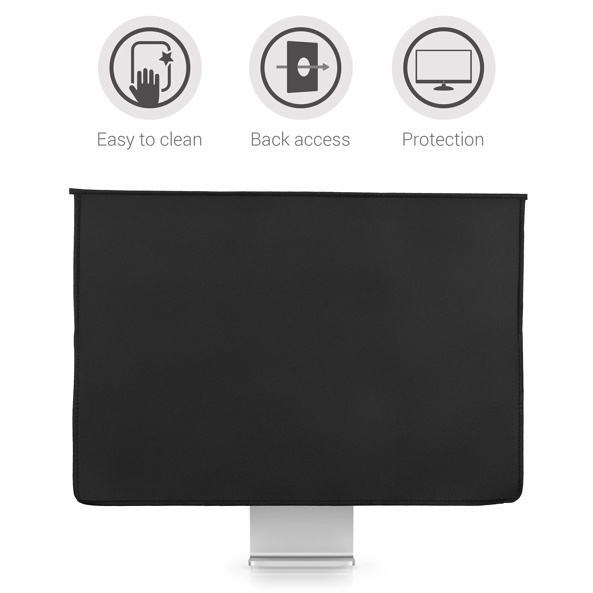 kwmobile Etui kompatybilne z Apple iMac 24" – czarne