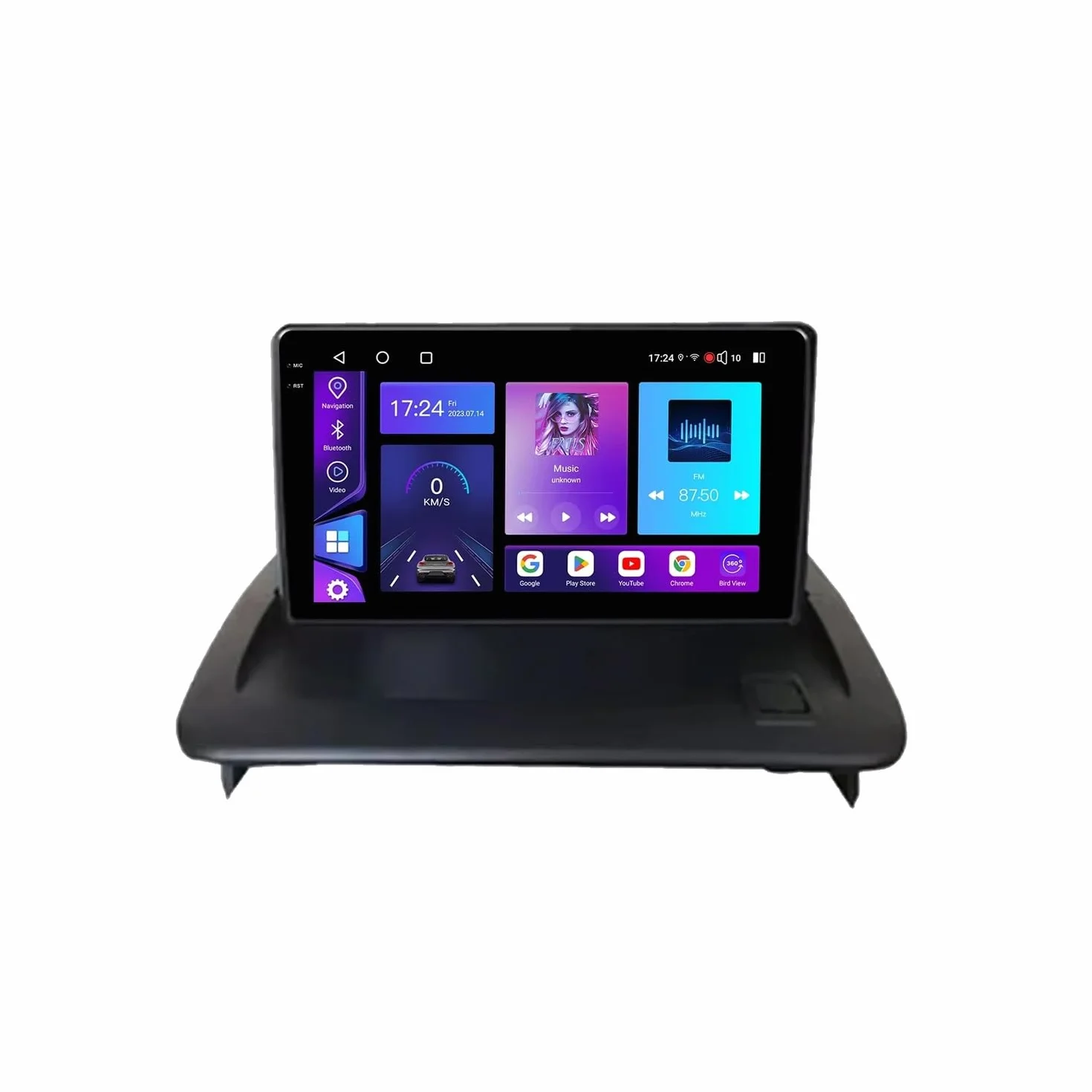 System Audio Z Apple Carplay I Android Auto dla VW Sharan 2012-2018 Odtwarzacz Wideo Car Play Mirror Link, Siri/Airplay/Aux/Radio, Odtwarzacz, 8 Rdzeń 4G+64G