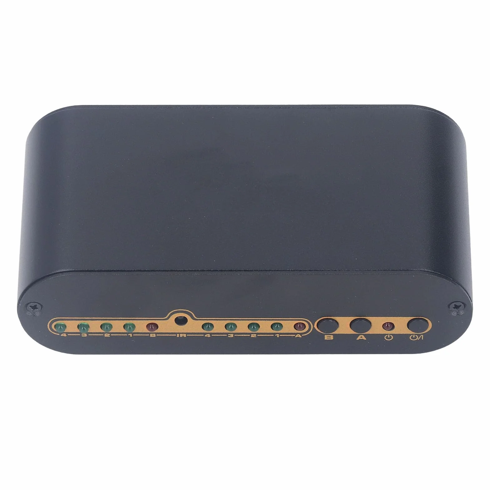 Cyfrowa Matryca SPDIF Toslink Digital Optical4x2, Cyfrowy Optyczny Przełącznik4x2 SPDIF Toslink Box z Pilotem na podczerwień (cztery Wejścia, Dwa wyjścia) (wtyczka UE)