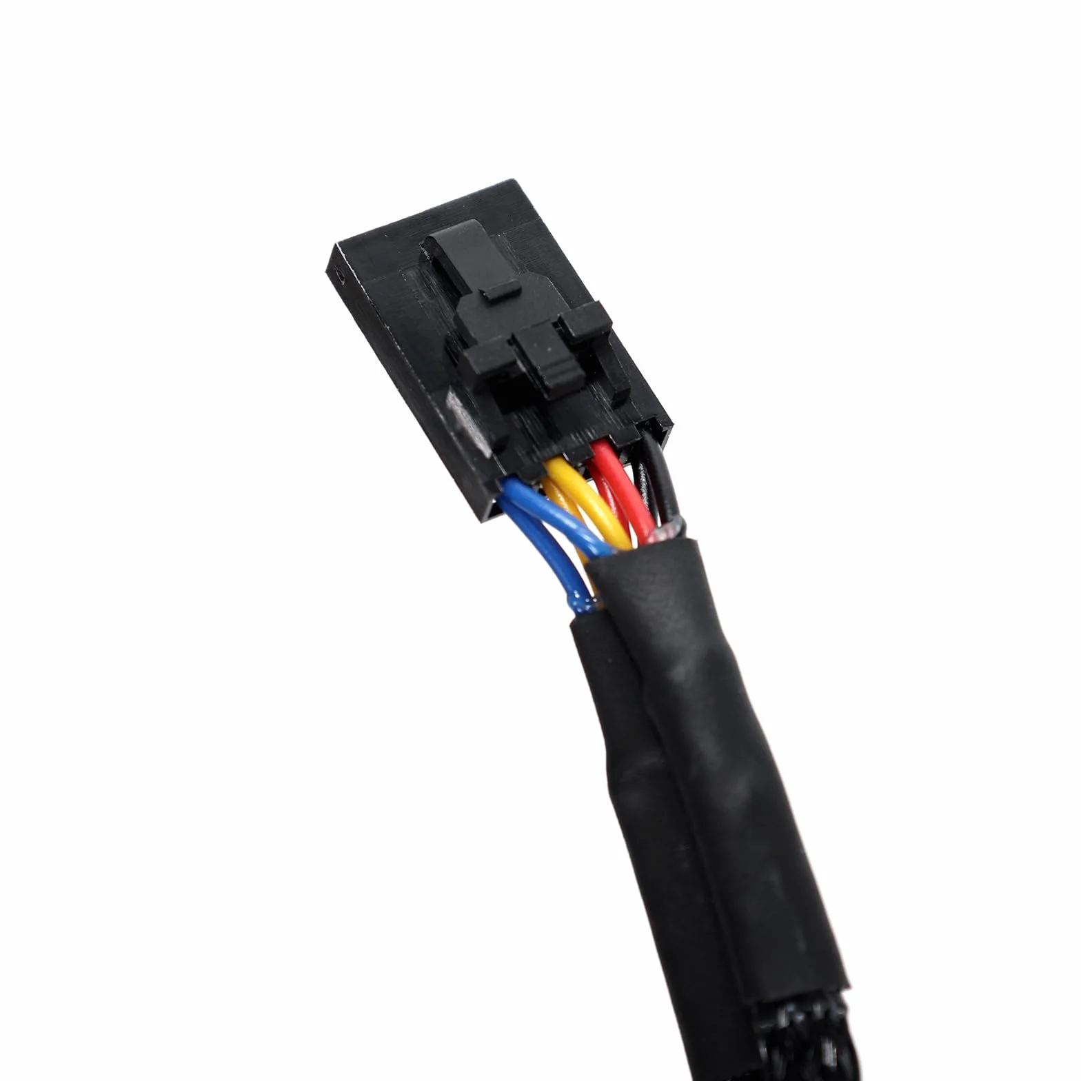 1 x kabel rozdzielacza wentylatora PWM do komputera PC 4-pinowy 1 męski na 2 żeński (długość kabla 100 mm) kompatybilny z koncentratorem wentylatora Corsair RGB/Corsair Lighting Node