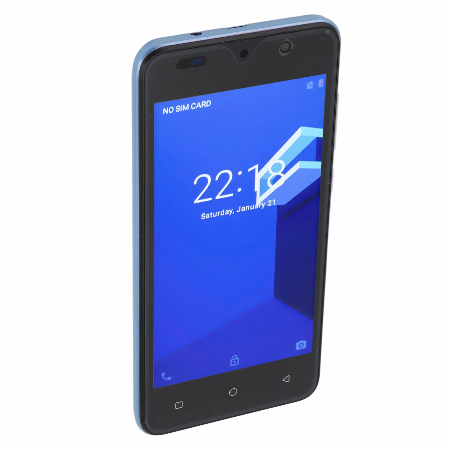 Generic 5 -calowy Smartfon, rozdzielczość 1440 X 3040 dla HD Smartphone Smartphone 8 MP 8 MP (BLUE)