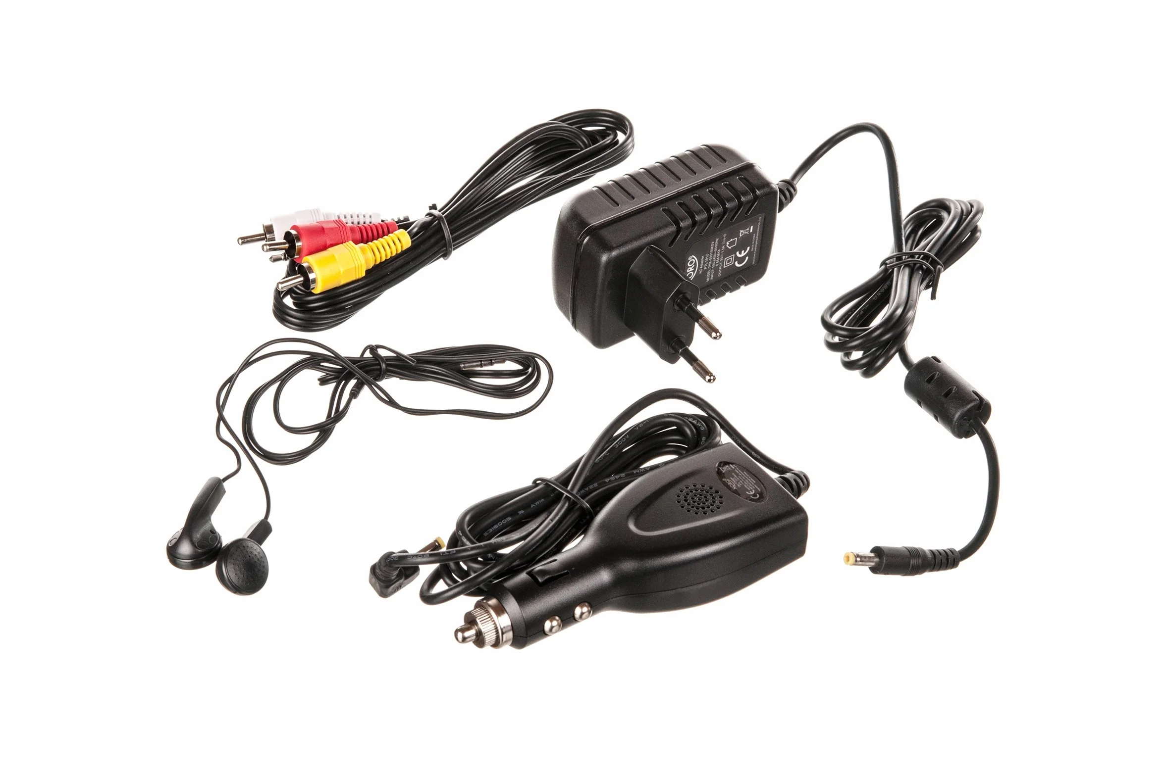 Xoro PTL 1012 telewizor o przekątnej 25,6 cm (10,1 cala) (o pojemności 4800 mAh, przenośny DVB-T/DVB-T2, H.265/HEVCDekoder, funkcja PVR Ready, odtwarzacz multimedialny i aktywna antena teleskopowa z magnetyczną nóżką), kolor czarny