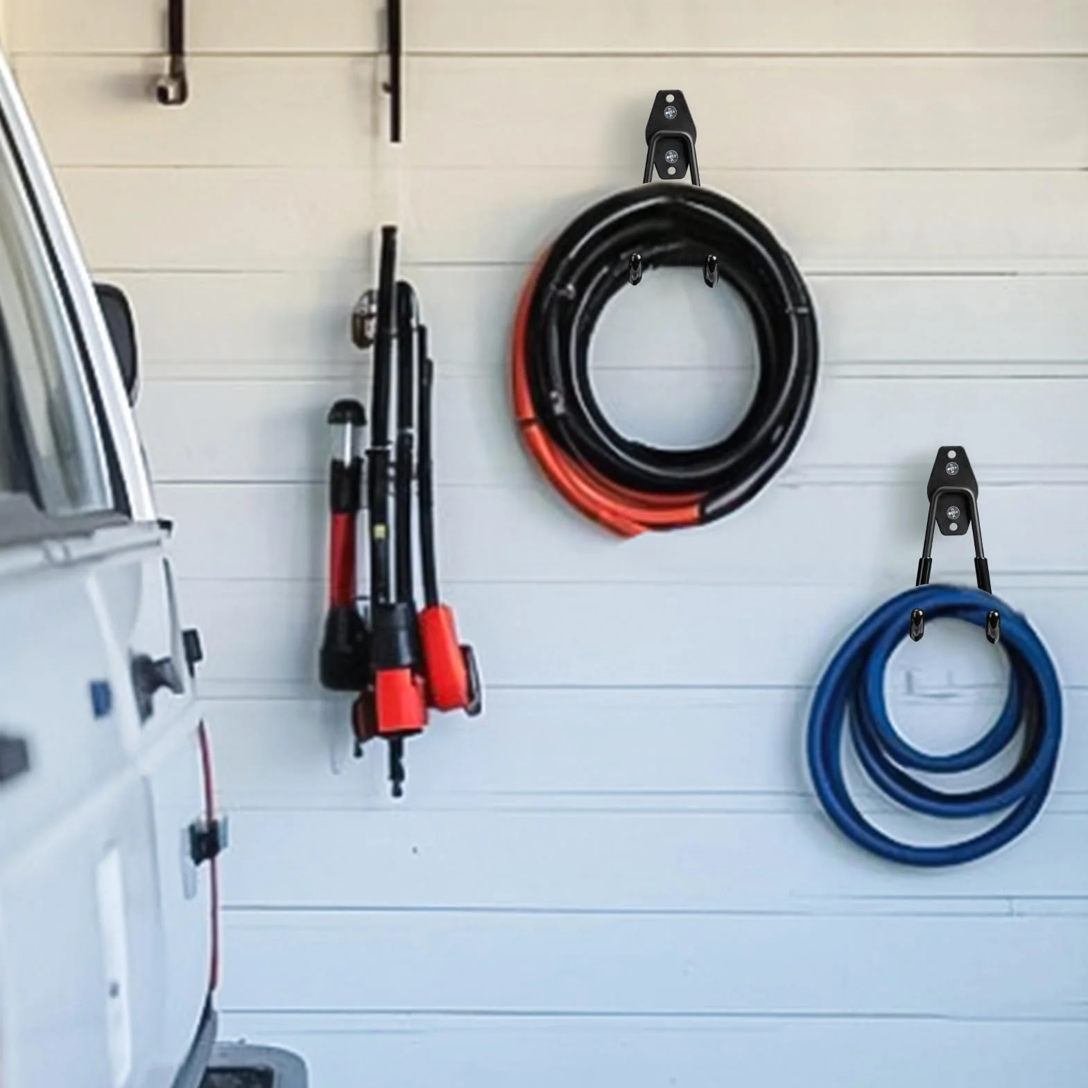 Slatwall Hooks Zestaw 5 U-Shape Haczyków z Paskami Magazynowymi
