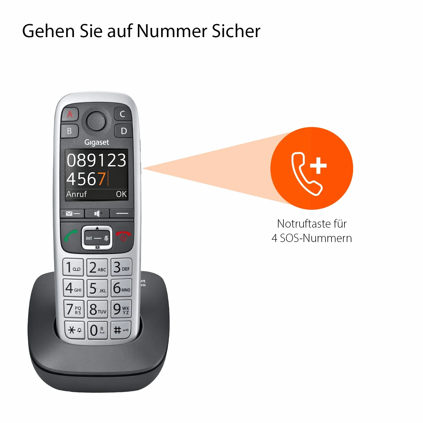 Gigaset E560 platin