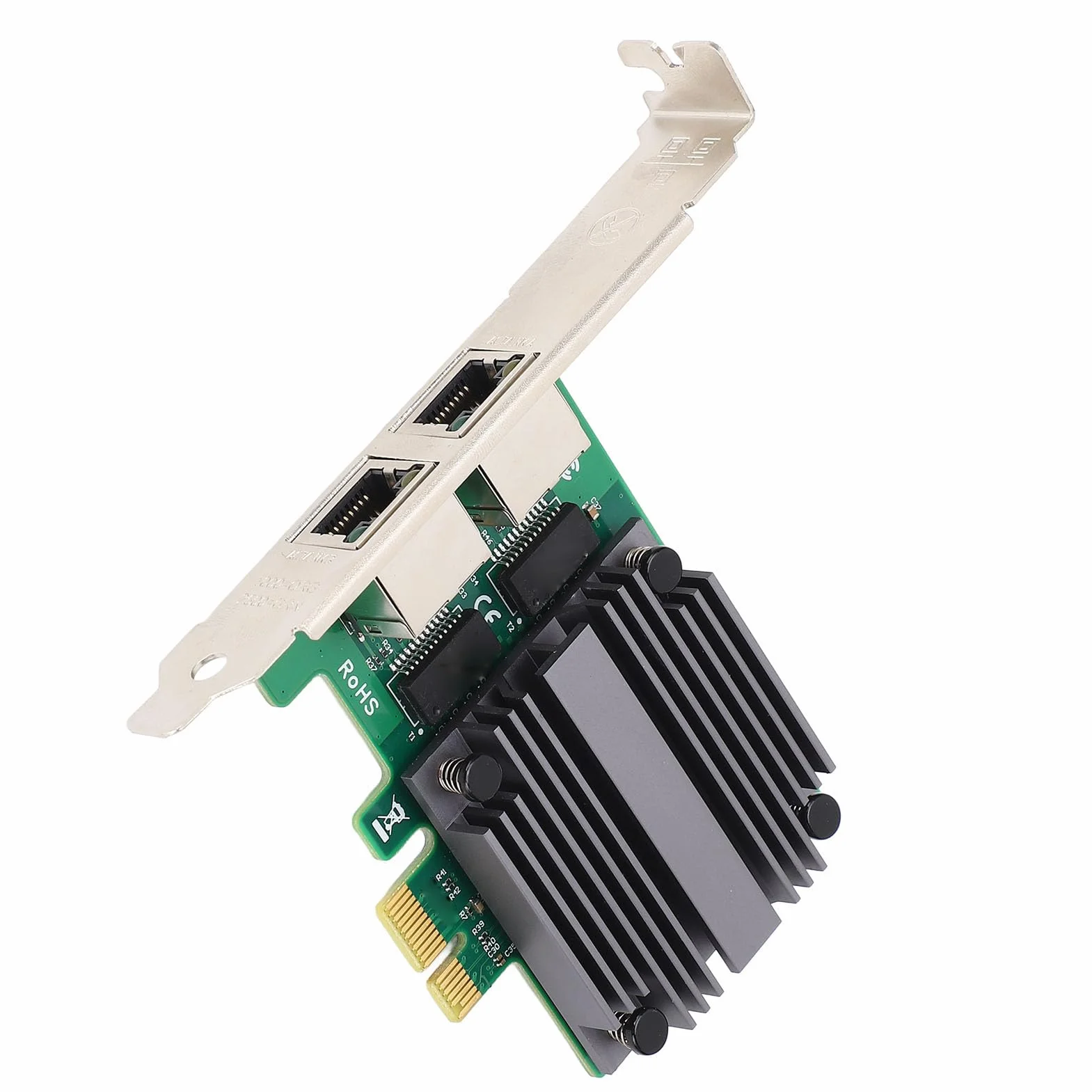 Karta Sieciowa PCIe 2,5G, Chipset I226 V, Obsługuje 1000Mbps dla Komputerów Stacjonarnych i Serwerów