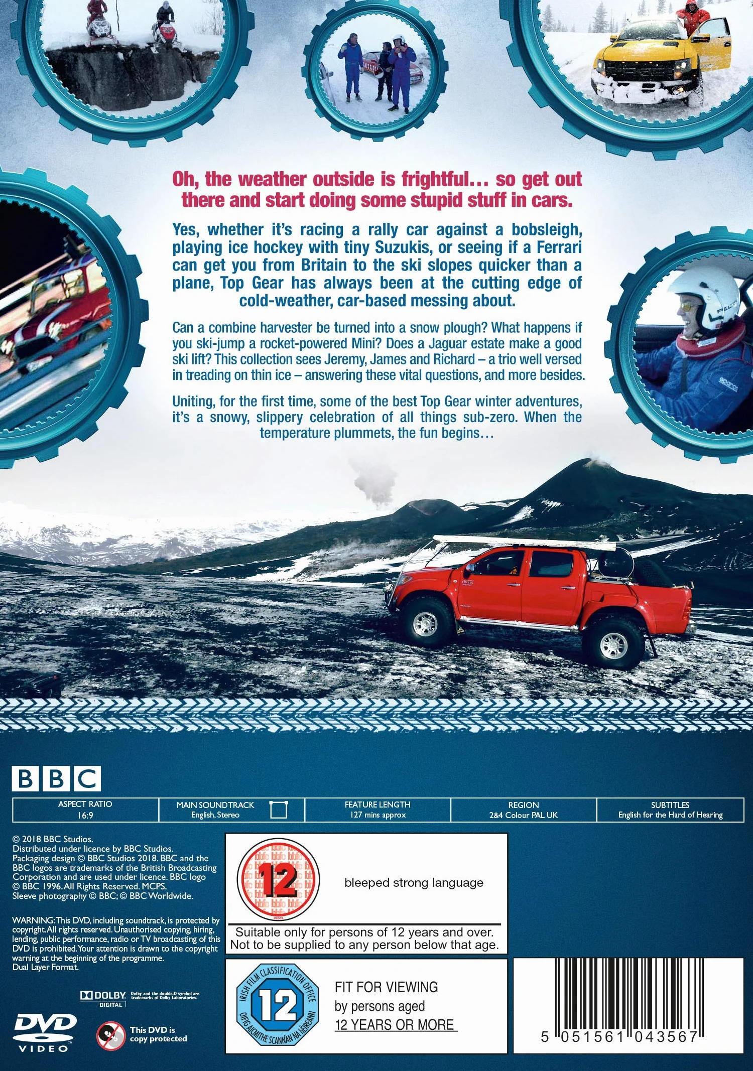 Top Gear - Winter Blunderland [DVD] [2018]