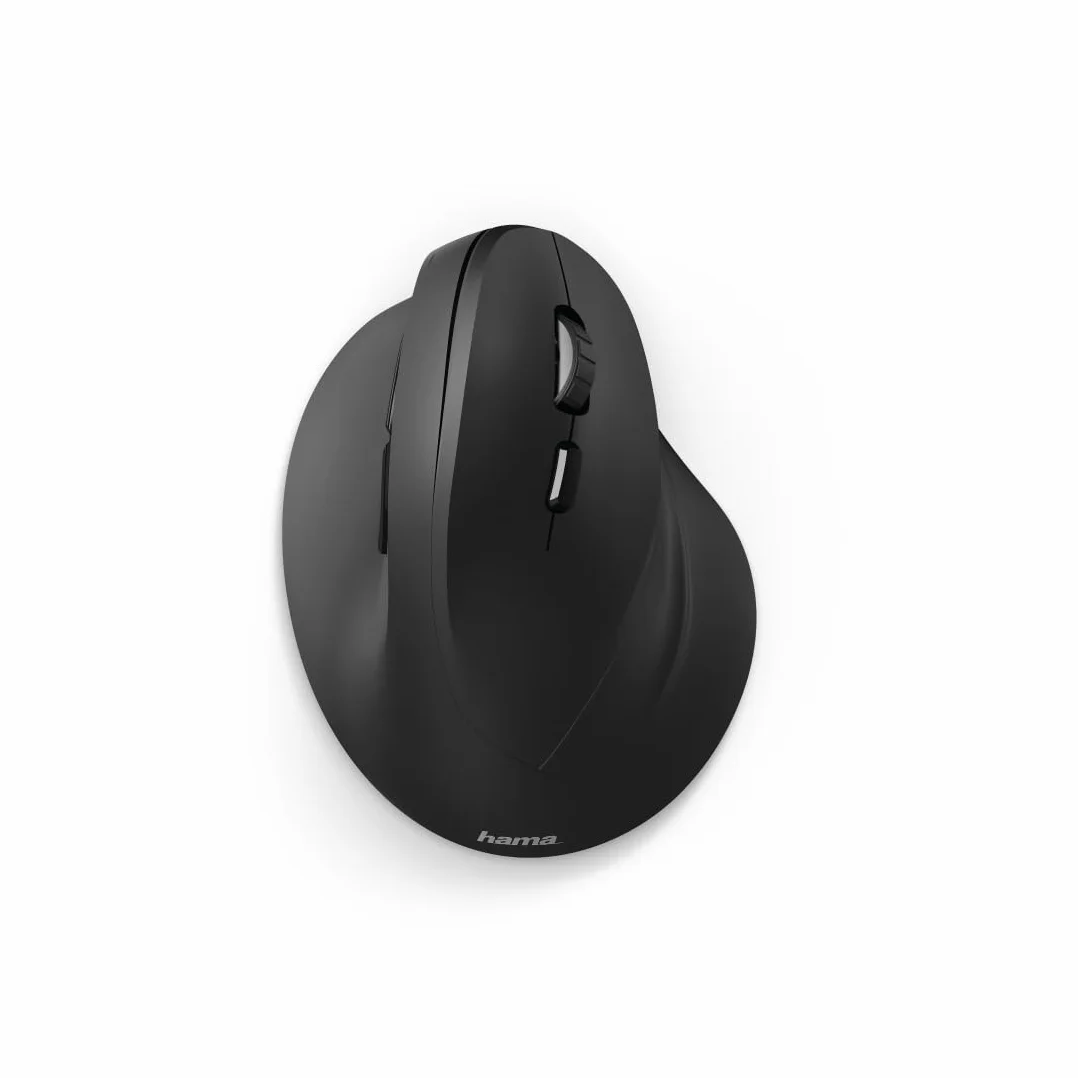 Hama Bezprzewodowa mysz ergonomiczna 6 przycisków 3600 DPI czarny